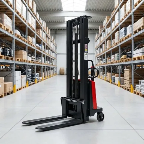 Xe nâng bán tự động 1500kg