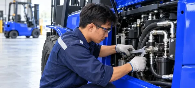 Sửa chữa bảo dưỡng xe nâng