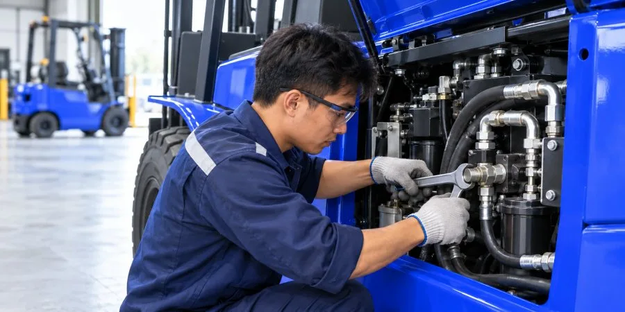 Xe nâng điện cao - Nâng cao, vận hành an toàn