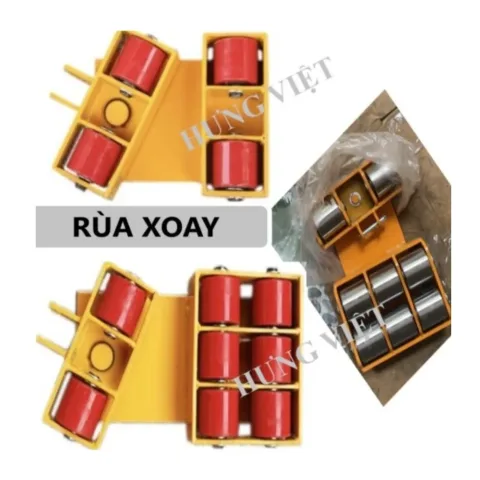 Rùa tải xoay 6 tấn quay 90 - 180 - 360 độ