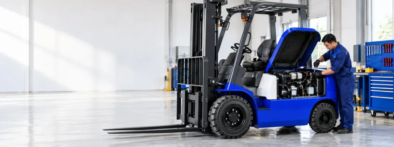 Đội xe nâng cho thuê