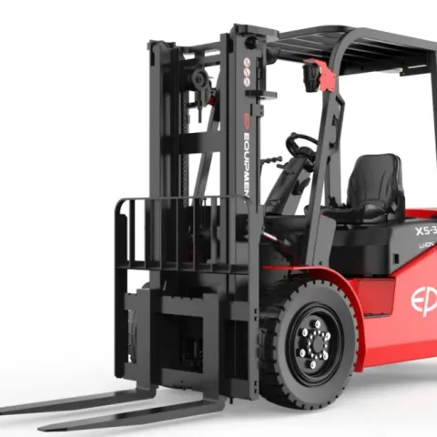 Xe nâng điện ngồi lái 3m chui Cont
