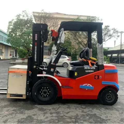 Xe nâng điện ngồi lái 4m5
