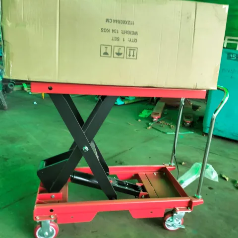 Xe nâng mặt bàn 1000mm