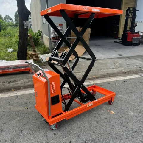 Xe nâng mặt bàn điện 1000kg 1m7 Wukunl