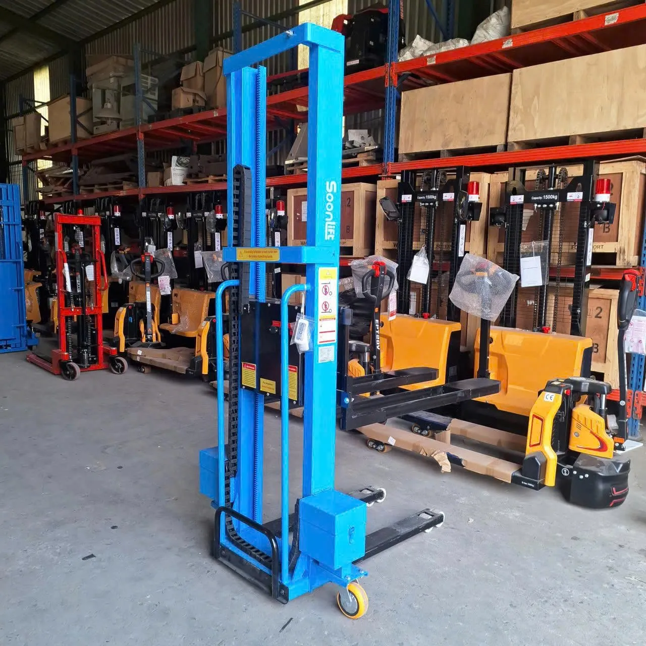 Xe nâng tự leo 1000kg - ảnh 3